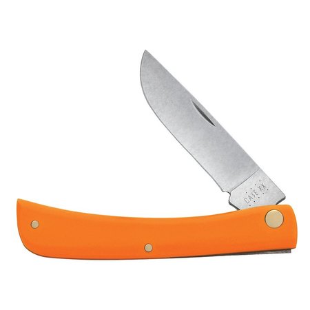 Case Cutlery Knife, Smooth Syn Ornge Sod Buster Jr 80502